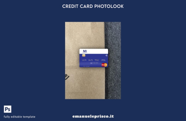 modello frontale photolook mastercard della Banca nazionale del Malawi stile ver